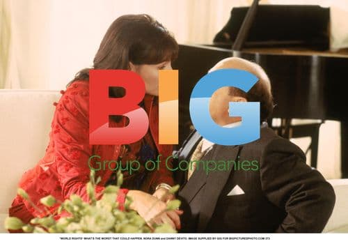 Nora Dunn and Danny DeVito in "What's the Worst That Could Happen"