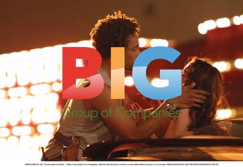 Warrick Comforts Injured Woman