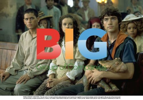 Dinotopia Cast on Set