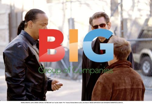 Ice-T and Richard Belzer on Law & Order: SVU