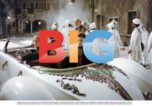 The League of Extraordinary Gentlemen on Set