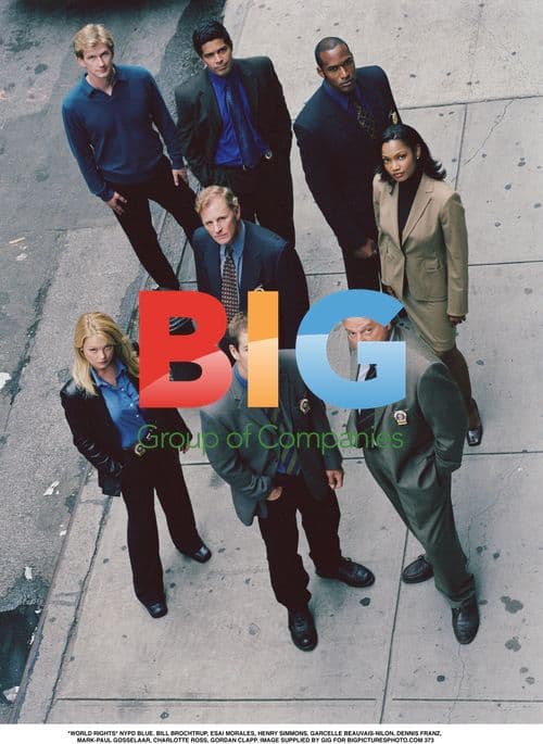 NYPD BLUE Cast Photo