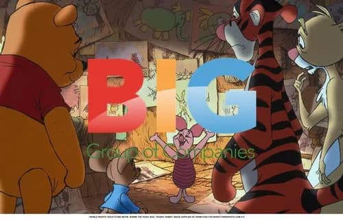Winnie the Pooh, Roo, Tigger, Rabbit