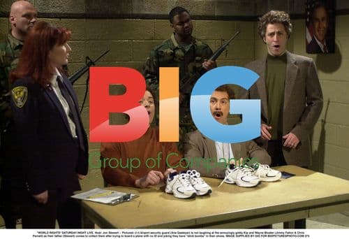 SNL: Jon Stewart, Fallon & Parnell in Security Skit