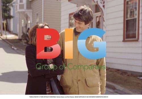 Patricia Heaton and Rick Roberts in A Town Without Christmas