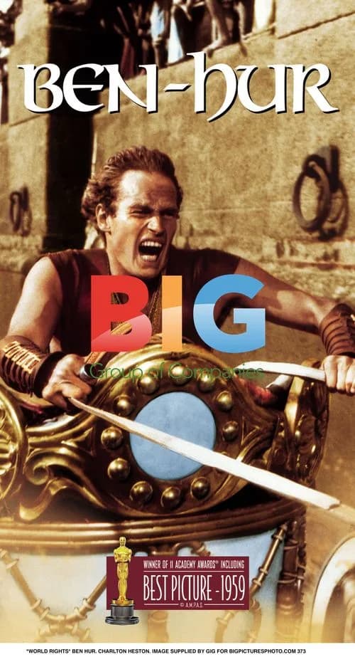Charlton Heston as Ben Hur