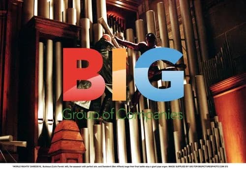 Daredevil vs. Bullseye on Pipe Organ