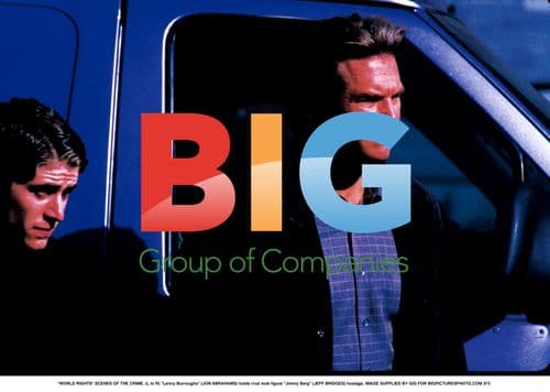 SCENES OF THE CRIME: Lenny Burroughs holds Jimmy Berg hostage