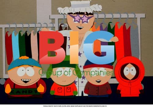 Elton John in South Park