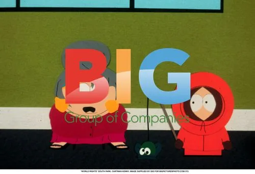Cartman and Kenny from South Park