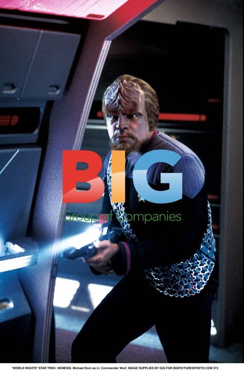 Michael Dorn as Worf in Star Trek: Nemesis