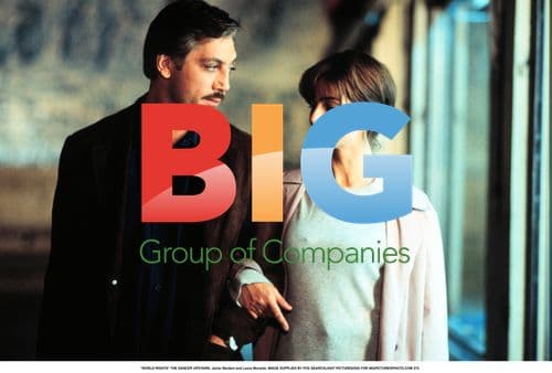 Javier Bardem and Laura Morante in "The Dancer Upstairs"