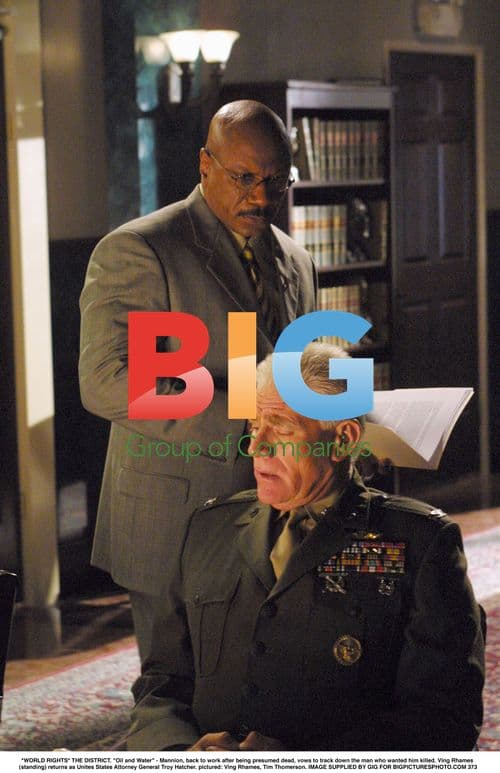 The District: Ving Rhames and Tim Thomerson