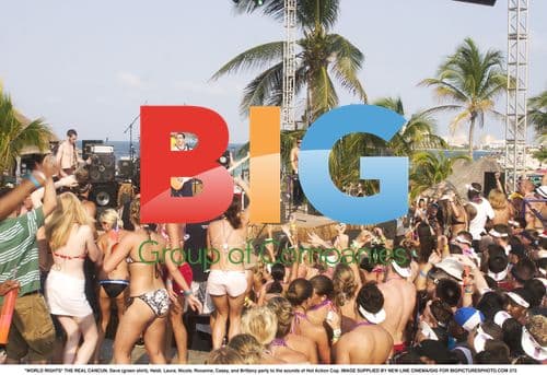 Party scene from "The Real Cancun"