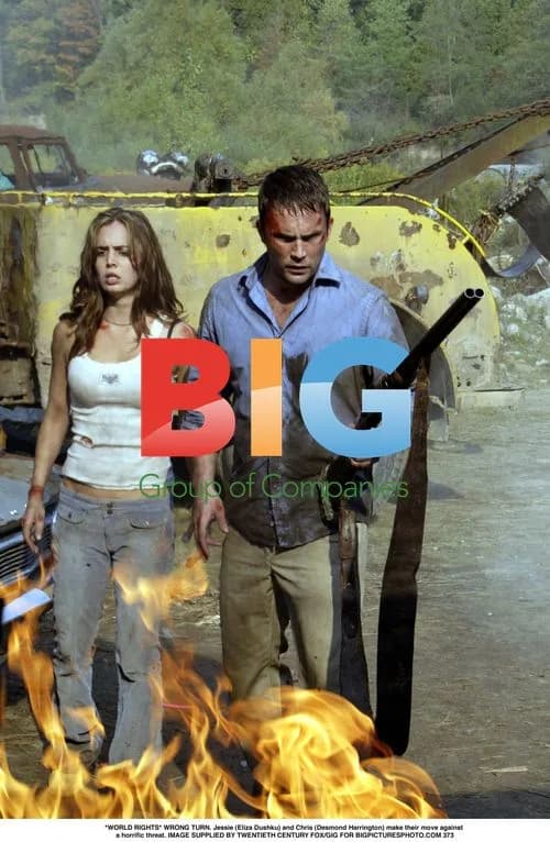 Jessie and Chris in \"Wrong Turn\"