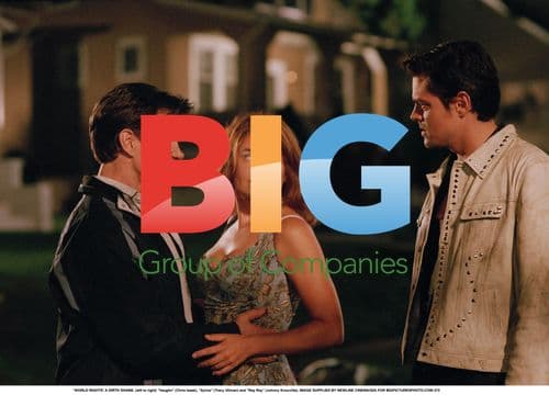 Vaughn, Sylvia, and Ray Ray on set