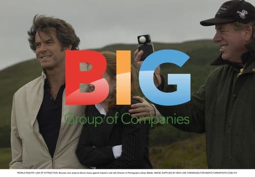 Brosnan and Moore Filming in Ireland