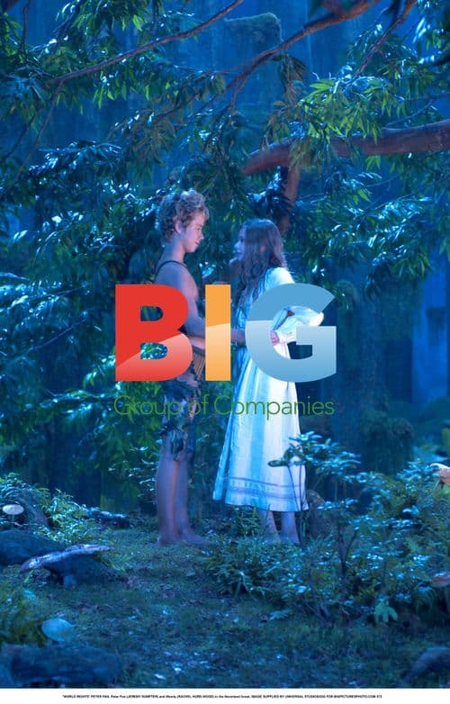 Peter Pan and Wendy in Neverland