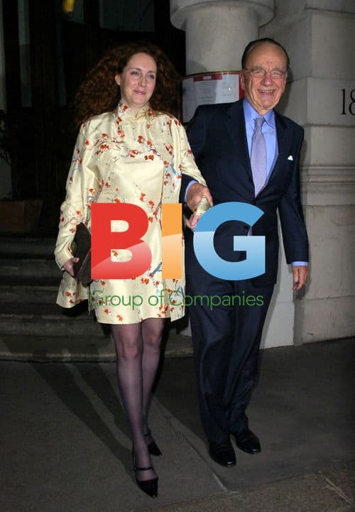 Ross Kemp's wife Rebekah Wade out in London