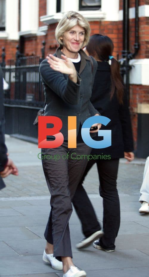 Selina Scott Spotted in London After ITV Gig