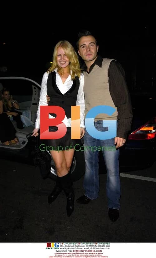 Shane Filan Enjoys Night Out with Wife
