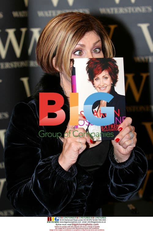 Sharon Osbourne signs autobiography in London