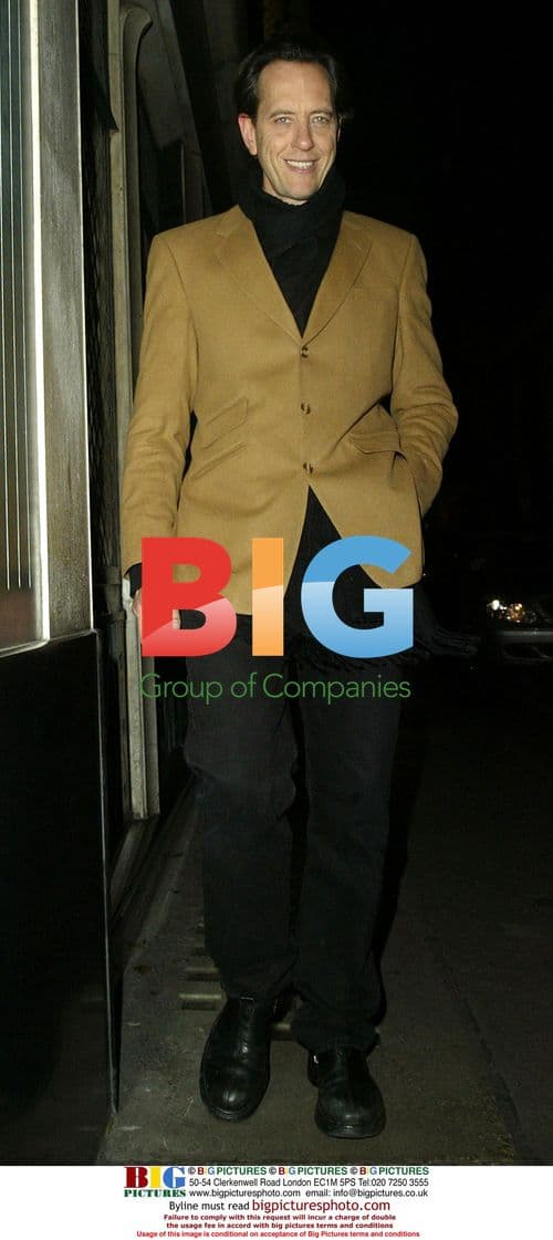 Richard E Grant at The Ivy Restaurant