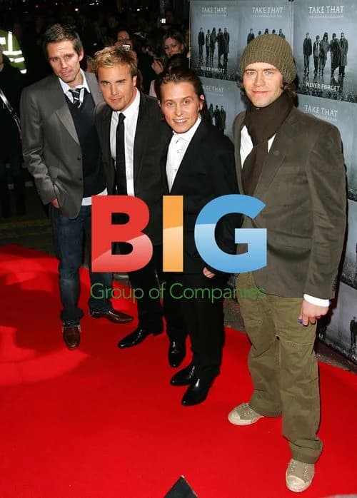 Take That Launch 'Never Forget' DVD