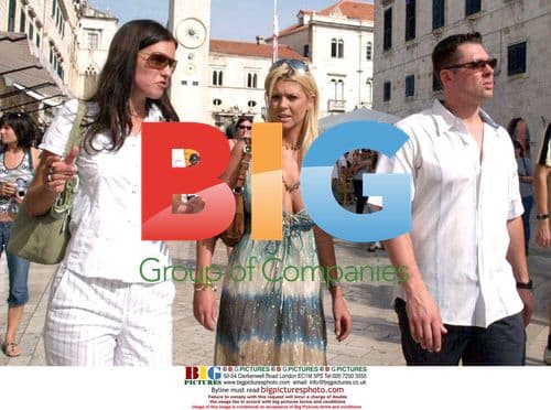 Tara Reid visits Dubrovnick, Croatia