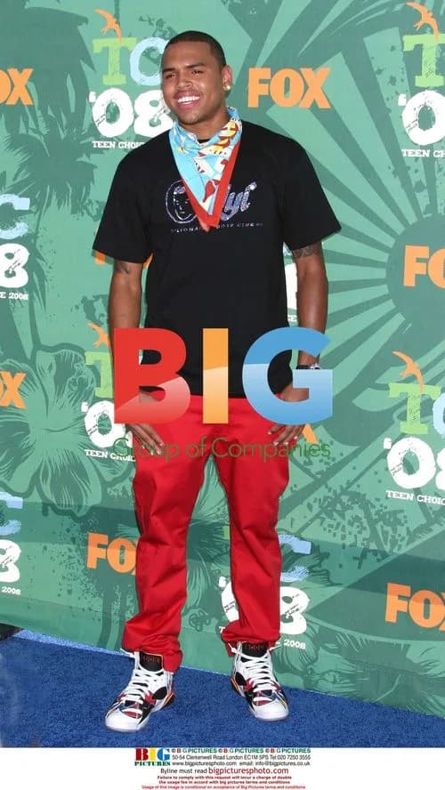 Chris Brown at 2008 Teen Choice Awards