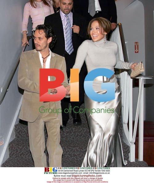 Marc Anthony & Jennifer Lopez at "An Unfinished Life" Premiere
