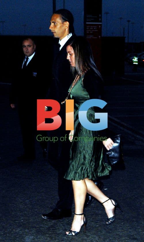 Rio Ferdinand and girlfriend at UNICEF dinner