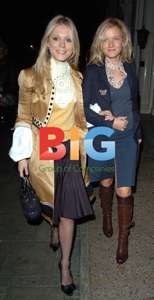 Emilia Fox leaving Vogue party