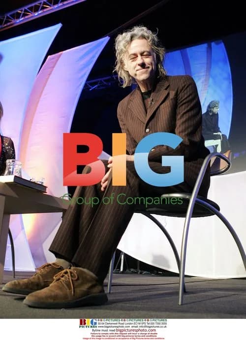Bob Geldof at Guardian Hay Festival