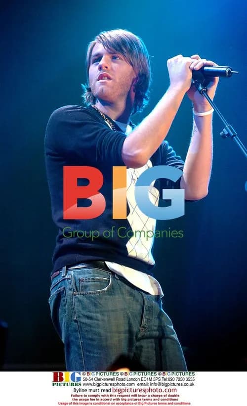 Brian McFadden at Tsunami Relief Cardiff Concert
