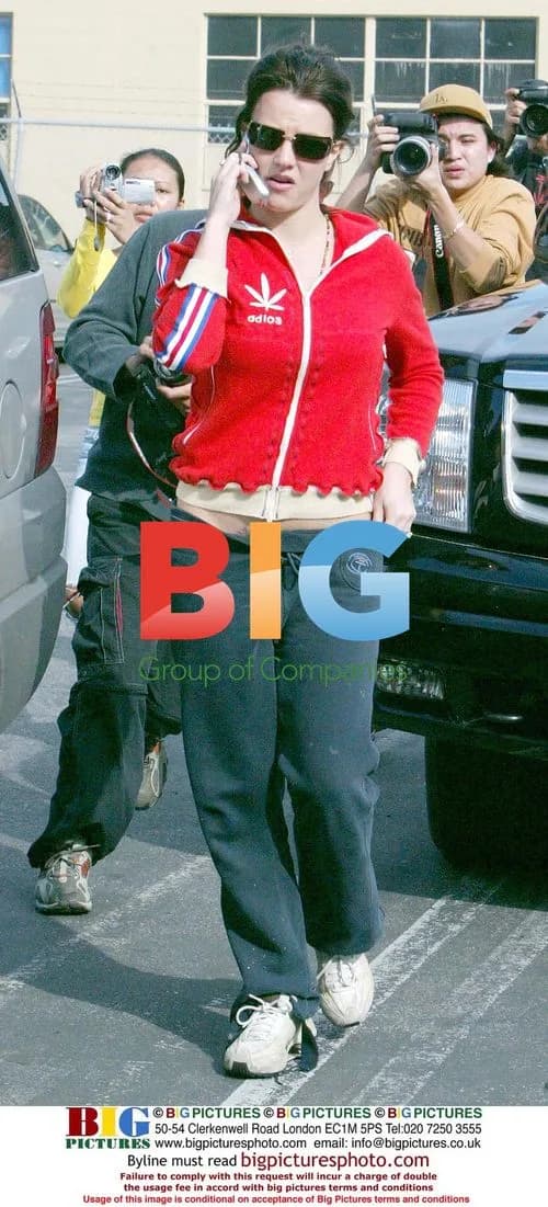 Scruffy Britney Spears at LA Photo Studio