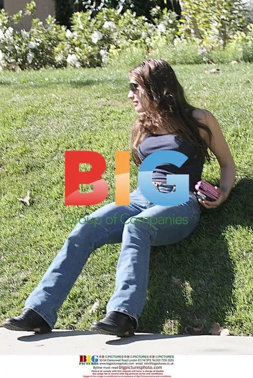 Kelly Brook and Billy Zane Bike Ride in Hollywood