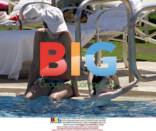 Calista Flockhart and son Liam vacationing in Hawaii