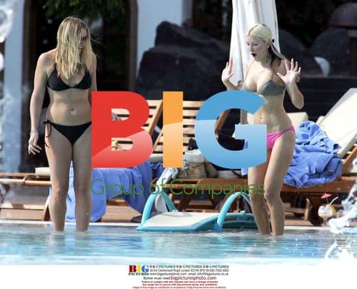 Caprice Messing Around at Mediterranean Resort