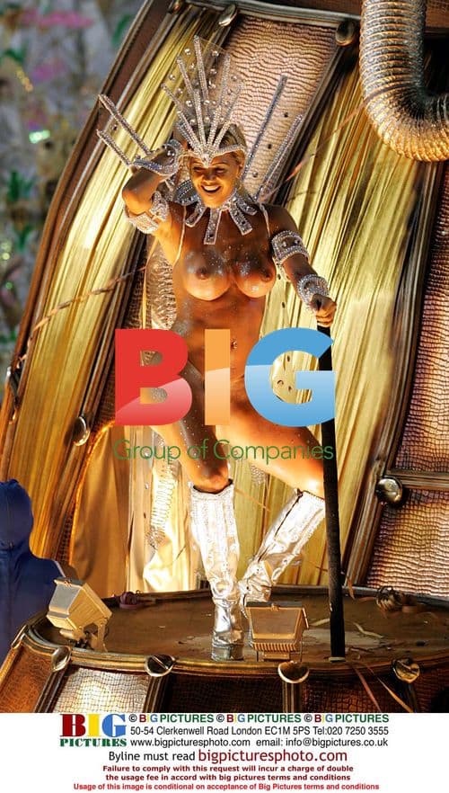 Imperio Serrano Parade in Rio Carnival