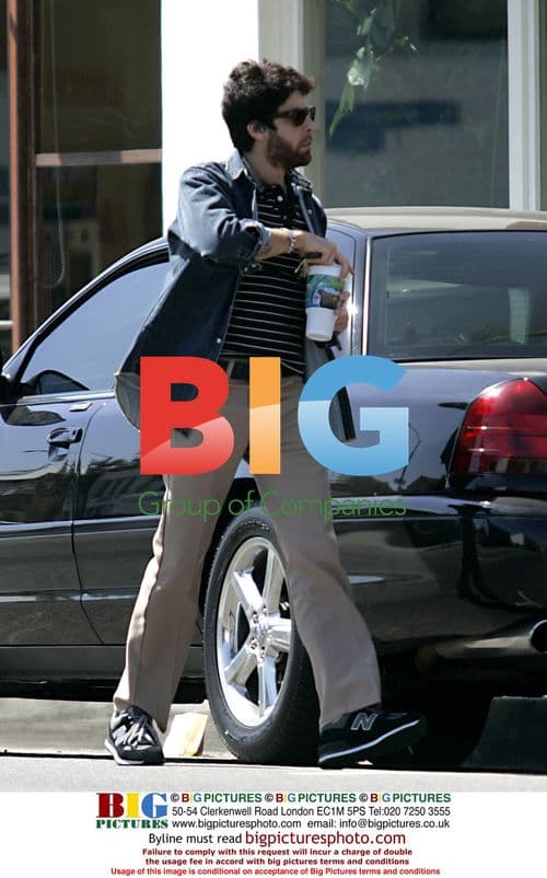 Christina Ricci and Adam Goldberg go shopping in LA