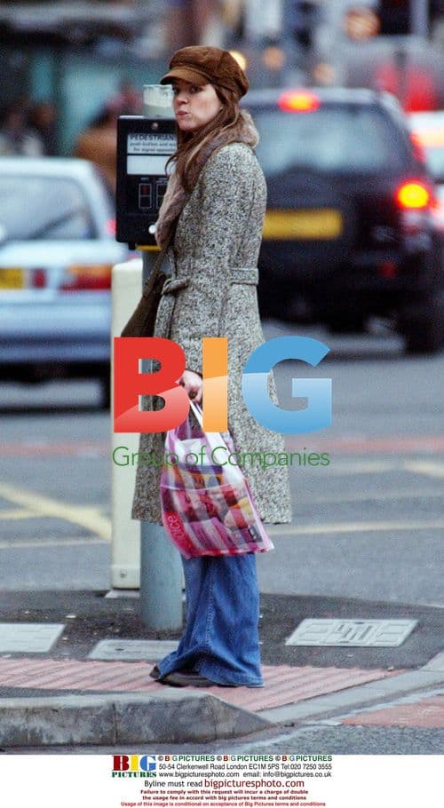 Ex-Coronation Street Actress Clare Jackson Shopping in Manchester