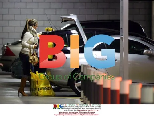 Coleen McLoughlin Shopping in Manchester