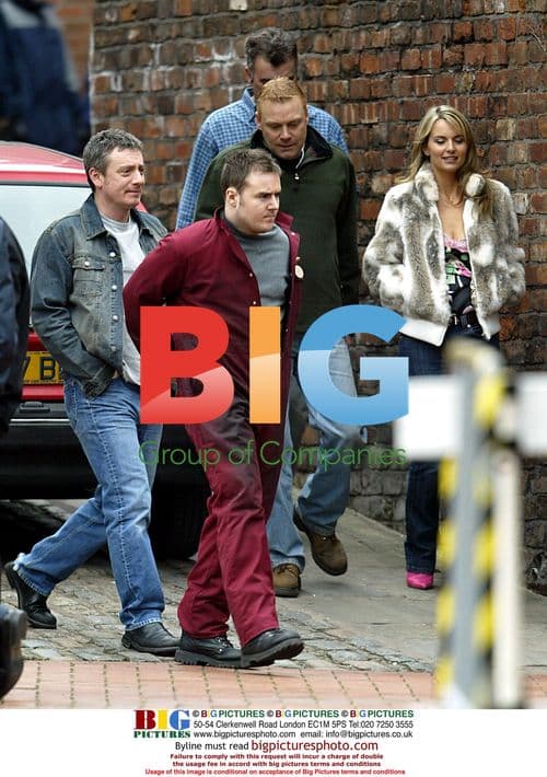 Coronation Street Actors on Set