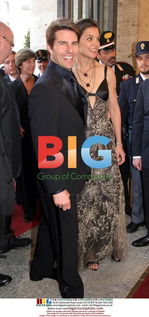 Tom Cruise and Katie Holmes at David di Donatello Awards