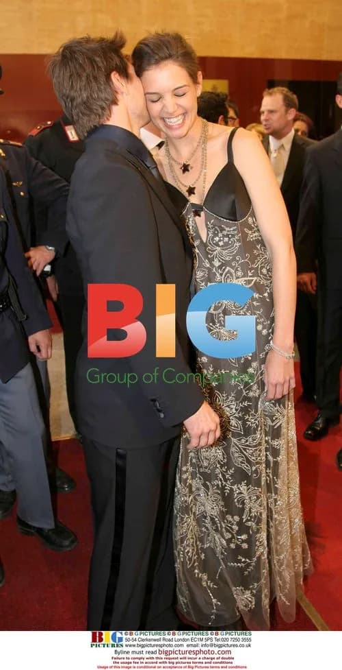 Tom Cruise and Katie Holmes at David di Donatello Awards