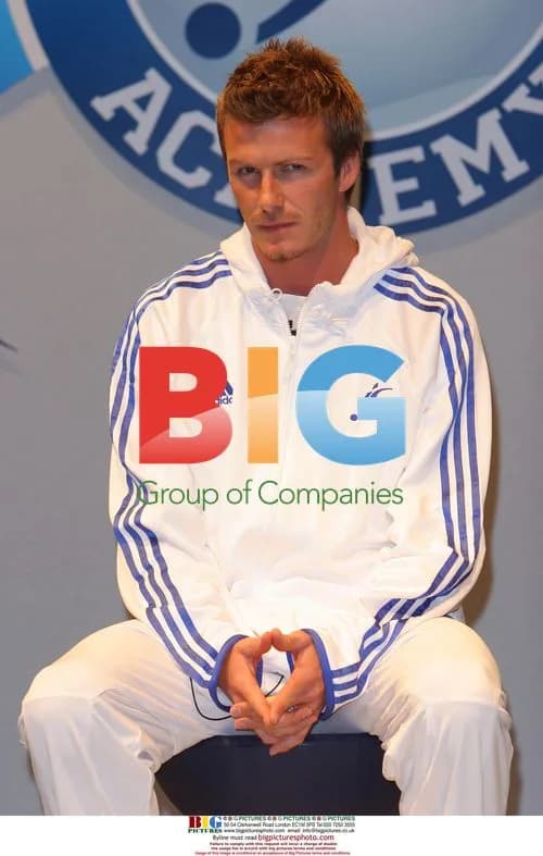 David Beckham at David Beckham Soccer Academy