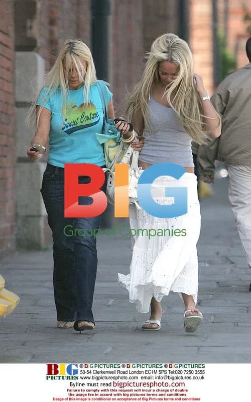 Jennifer Ellison at Albert Docks in Liverpool