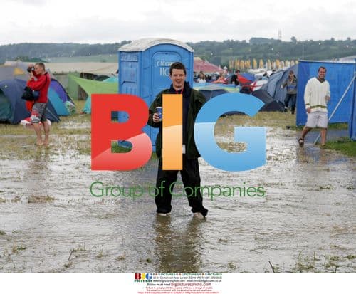 Glastonbury 2005 Music Festival Floods