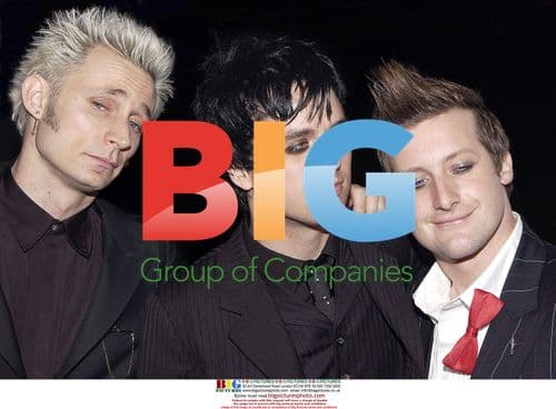 Green Day at 2005 Warner Music Party